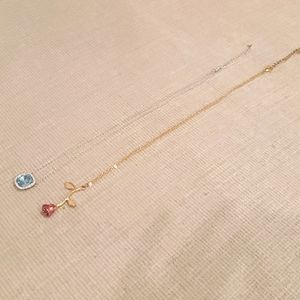 2-for-1: Cinderella + Belle Combo Necklaces